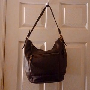The Sak Brown Leather hobo